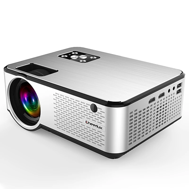 Home Cinema Projector - Cheerlux C9 Smart Projector Mini 4K