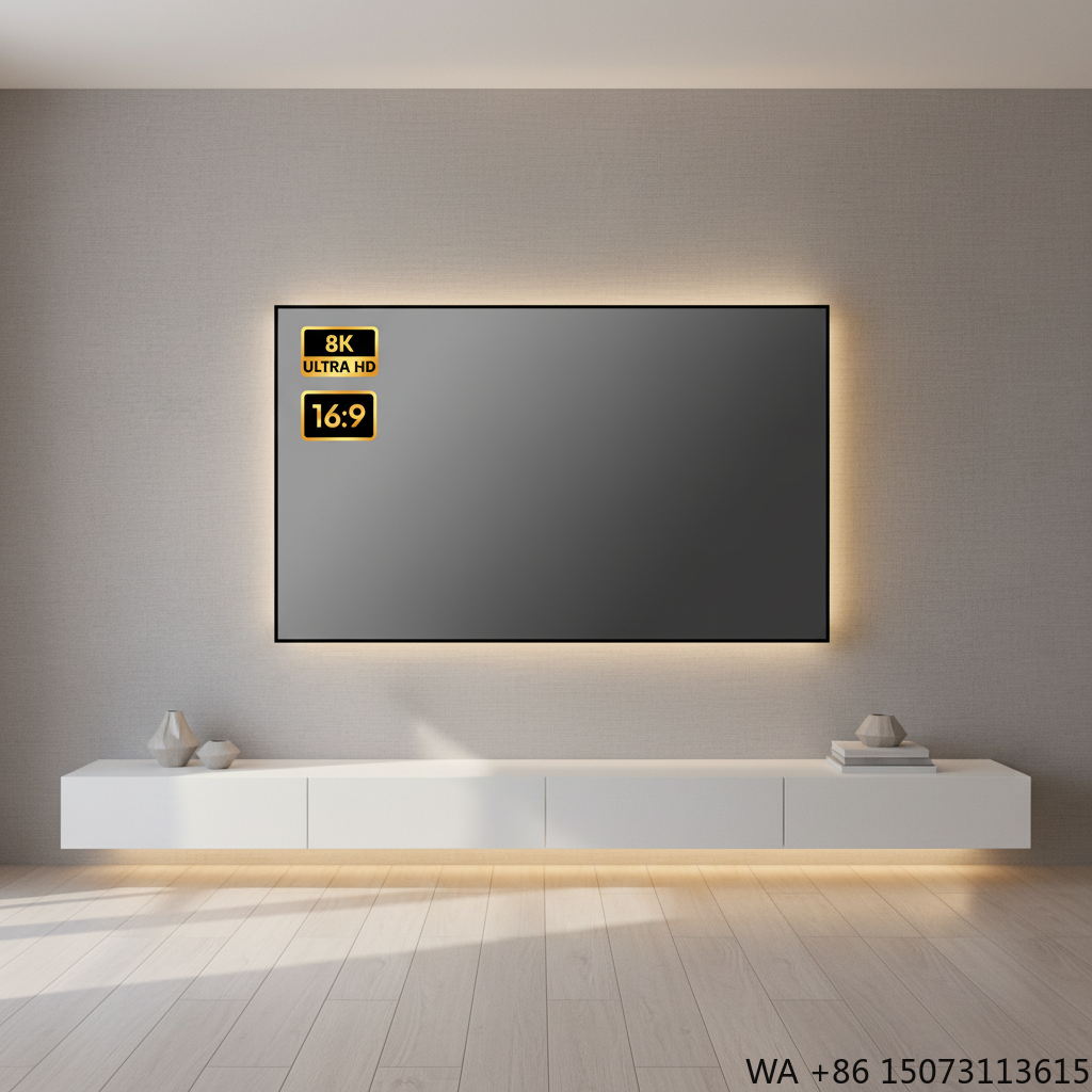 Home Cinema Projector - 100 Inch 8K UHD Fixed Frame