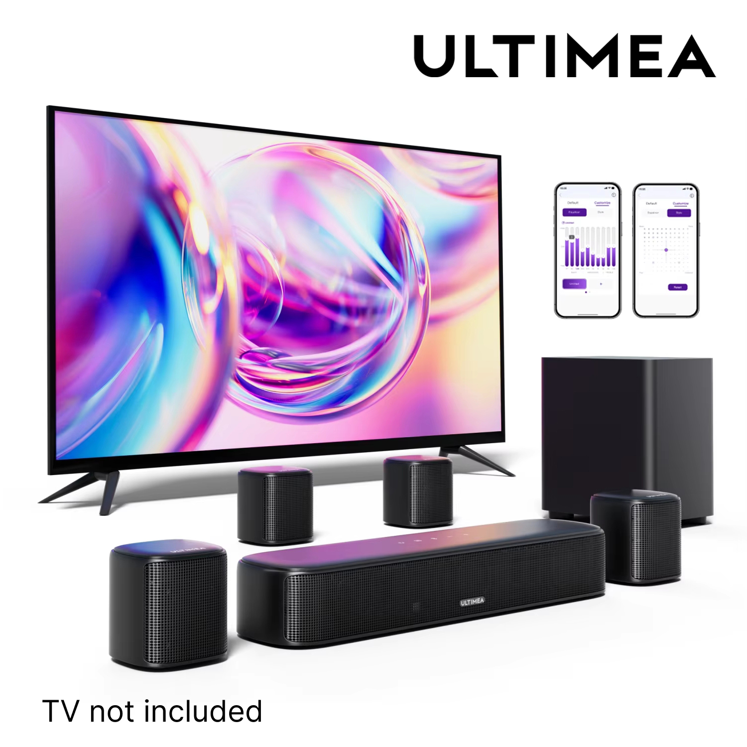 Home Cinema Ultimea - ULTIMEA 7.1 Channel Sound Bar System