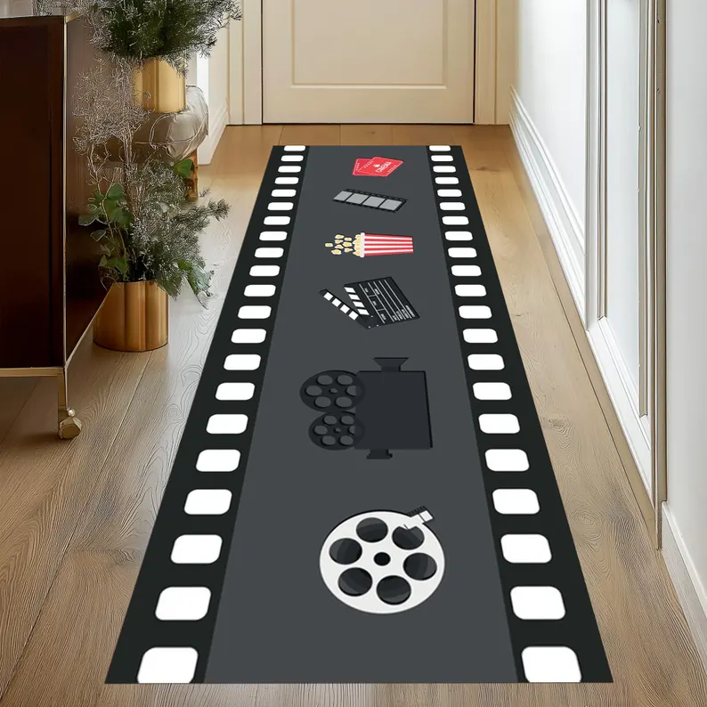 Film Reel Pattern Rug Cinema M – Home Cinema Ultimea Bewertung und Preis