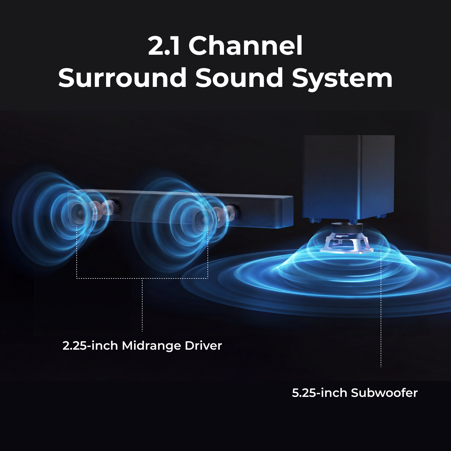 ULTIMEA 2.1ch SoundBar for Sma – Home Cinema Ultimea Bewertung und Preis