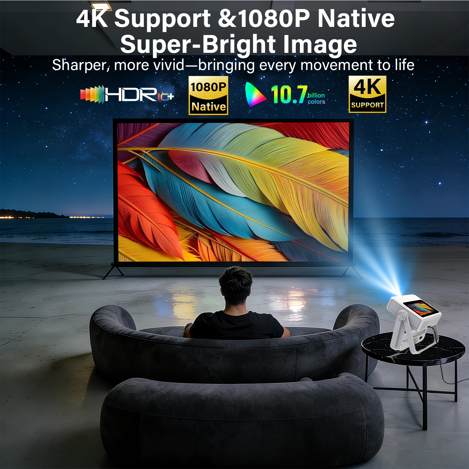 7 Inch Android 12 Projector 18 – Home Cinema Gifts Bewertung und Preis