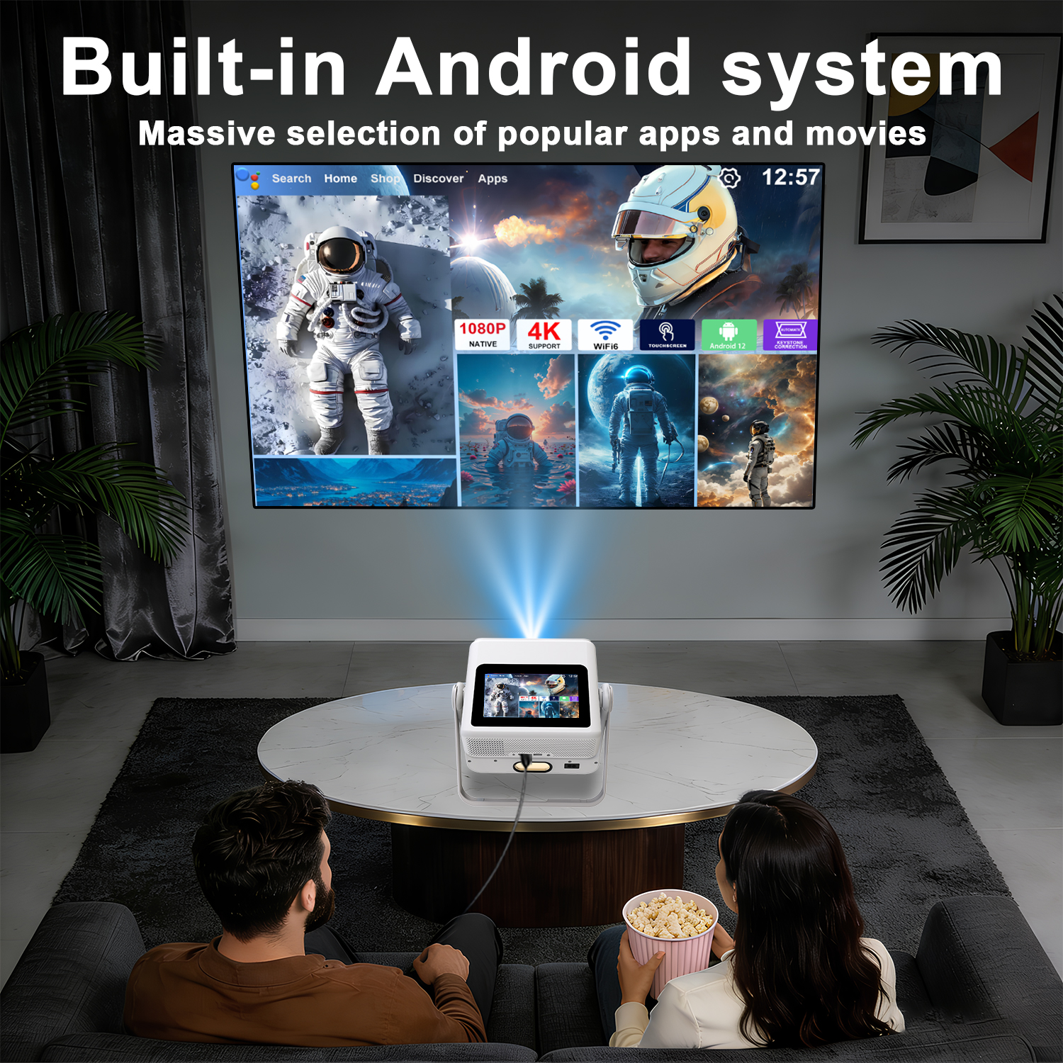 7 Inch Android 12 Projector 18 – Home Cinema Gifts Bewertung und Preis