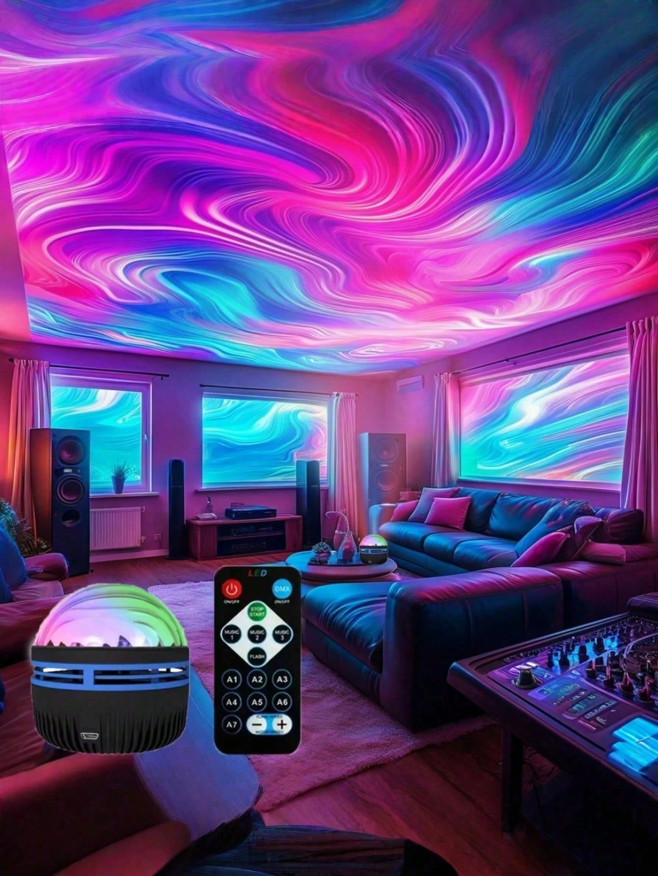 1pc LED Northern Lights Aurora – Home Cinema Gifts Bewertung und Preis