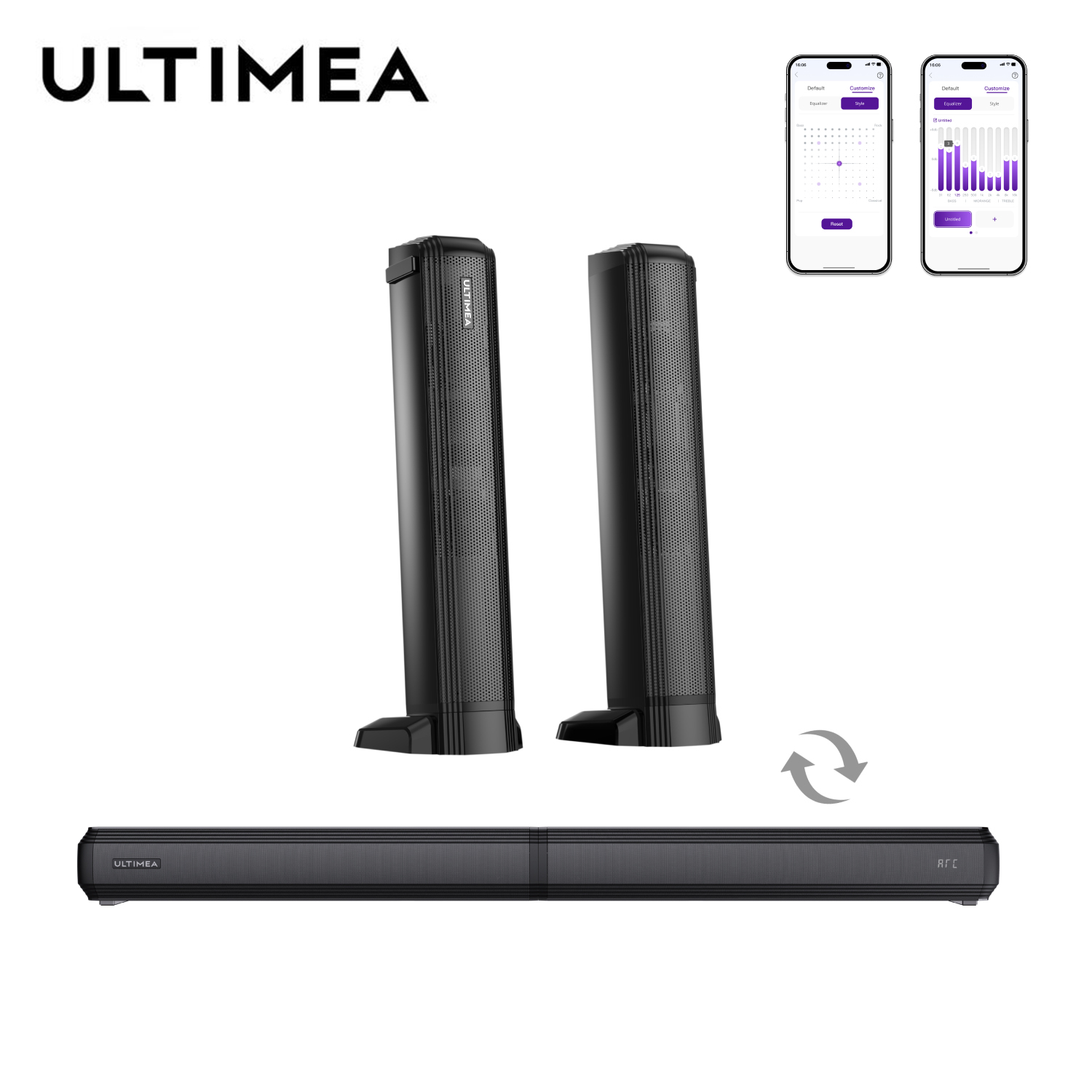 ULTIMEA 2.2ch Sound Bar for Sm – Home Cinema Ultimea Bewertung und Preis