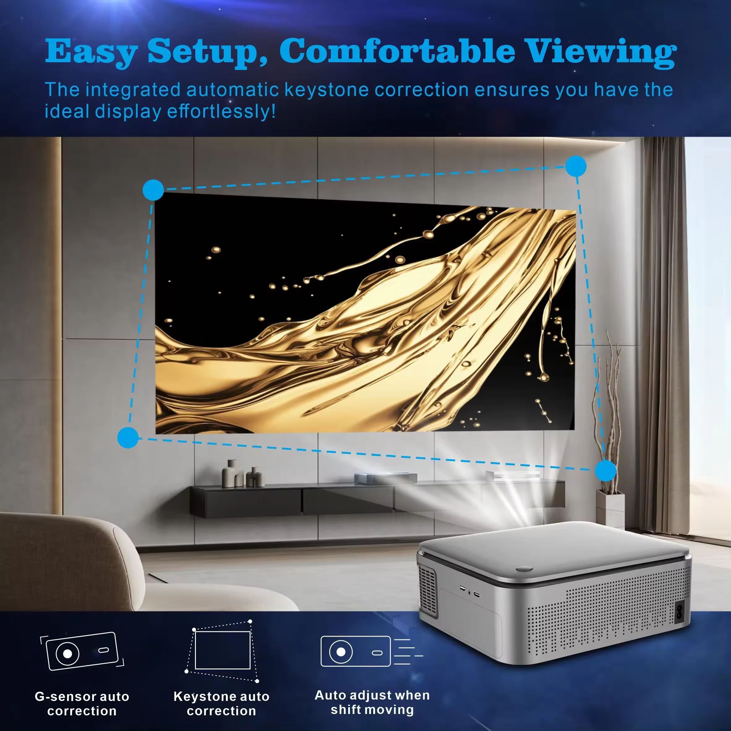 New HD 1080P Projector HY450 f – Home Cinema Projector Bewertung und Preis