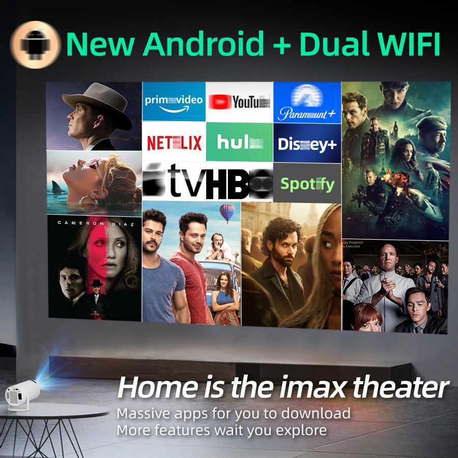 4K home theater projector, bui – Home Cinema Gifts Bewertung und Preis