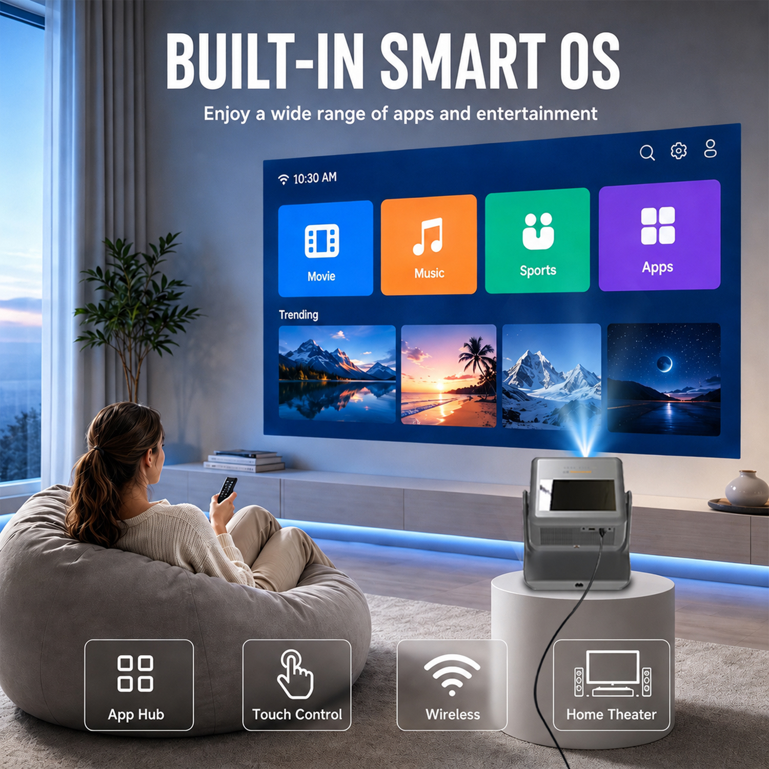 Premium Gift Tablet Projector  – Home Cinema Gifts Bewertung und Preis