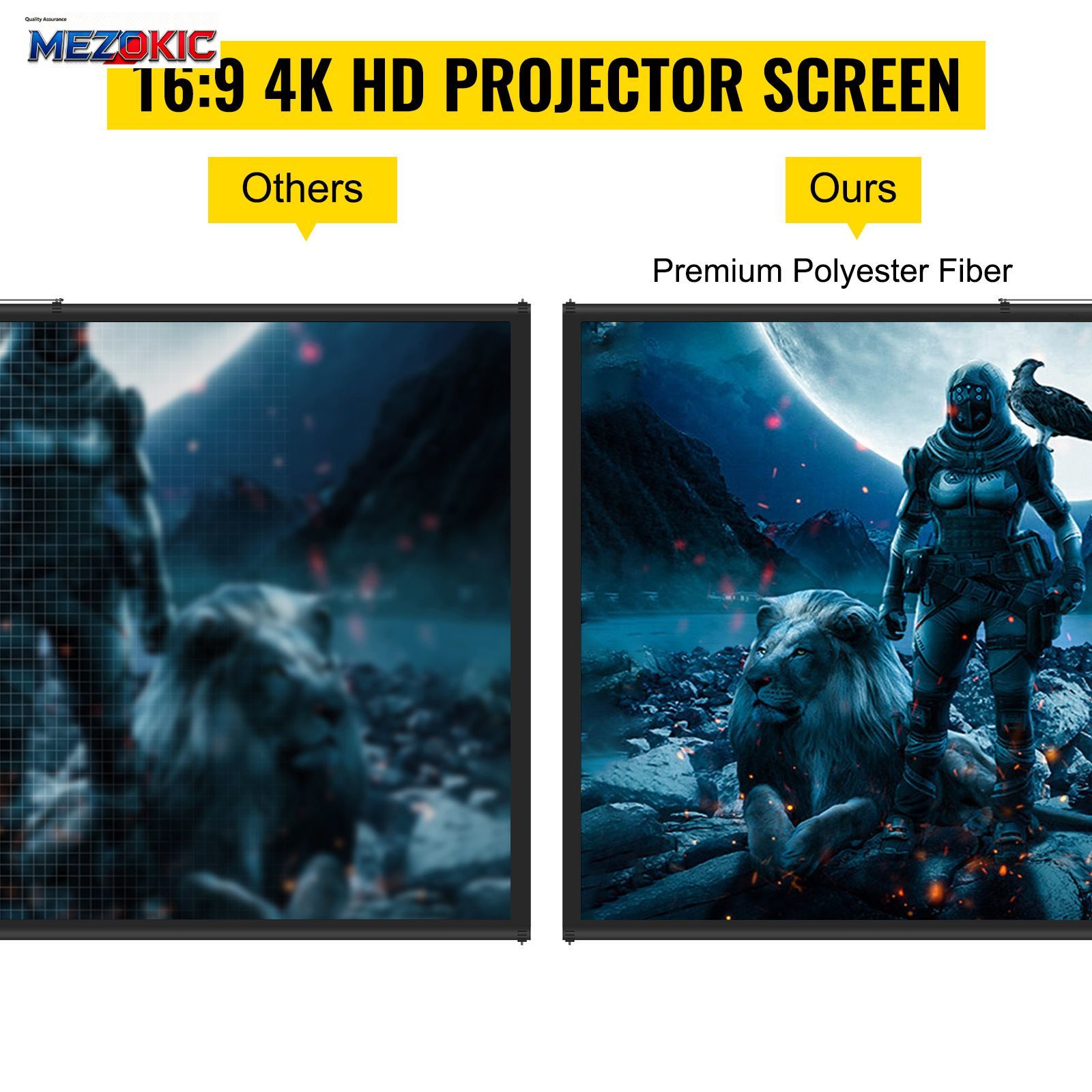 Tripod Projector Screen with S – Home Cinema Projector Bewertung und Preis
