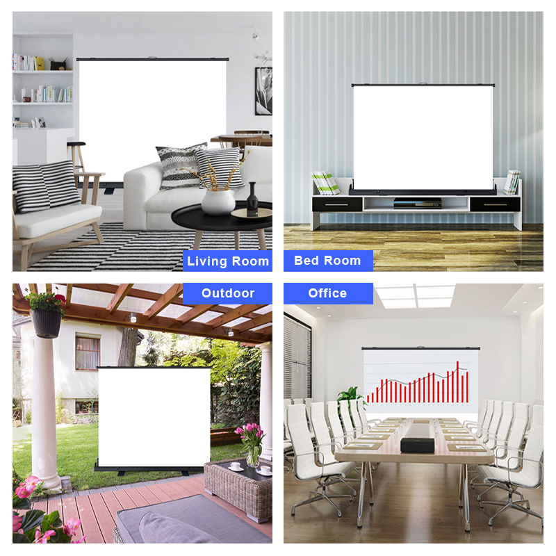 Portable Projector Screen Pull – Home Cinema Projector Bewertung und Preis