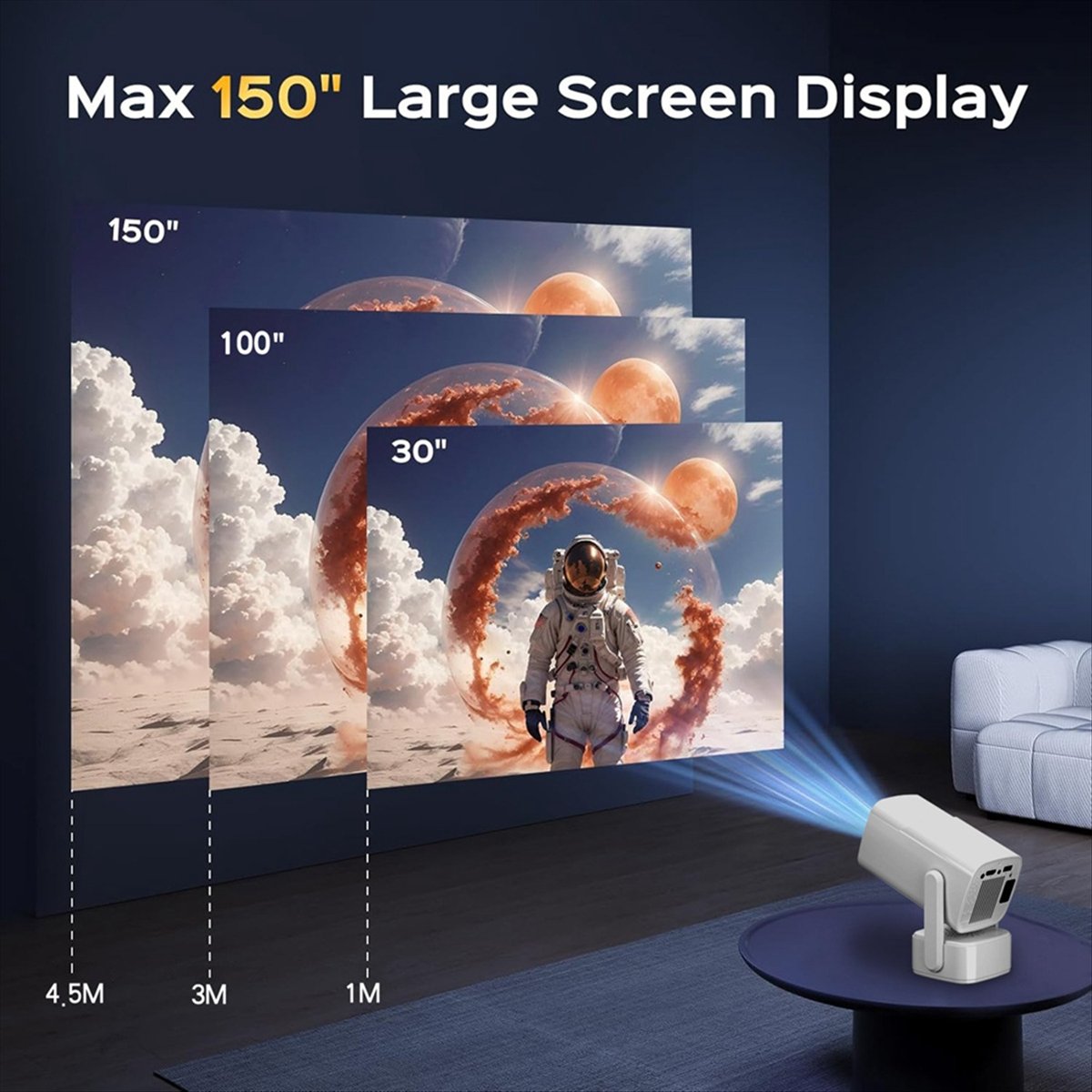 *ONE DAY Y7S Mini Smart Projec – Home Cinema Kit Bewertung und Preis