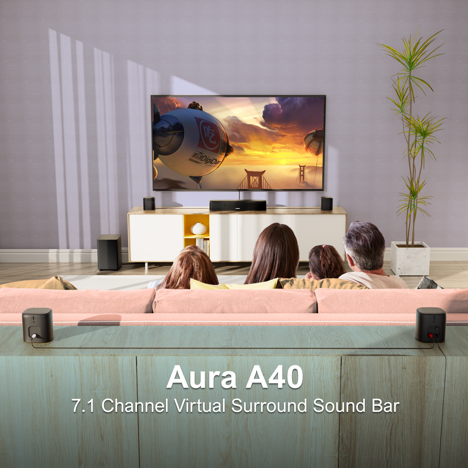ULTIMEA 7.1CH Virtual Surround – Home Cinema Ultimea Bewertung und Preis