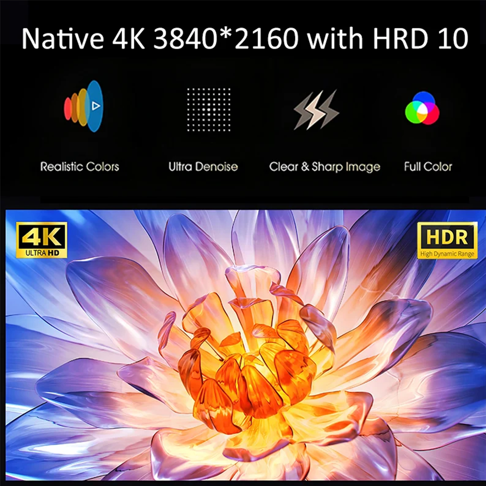 ZXY 4K UHD 3840x2160 Resolutio – Home Cinema Projector Bewertung und Preis